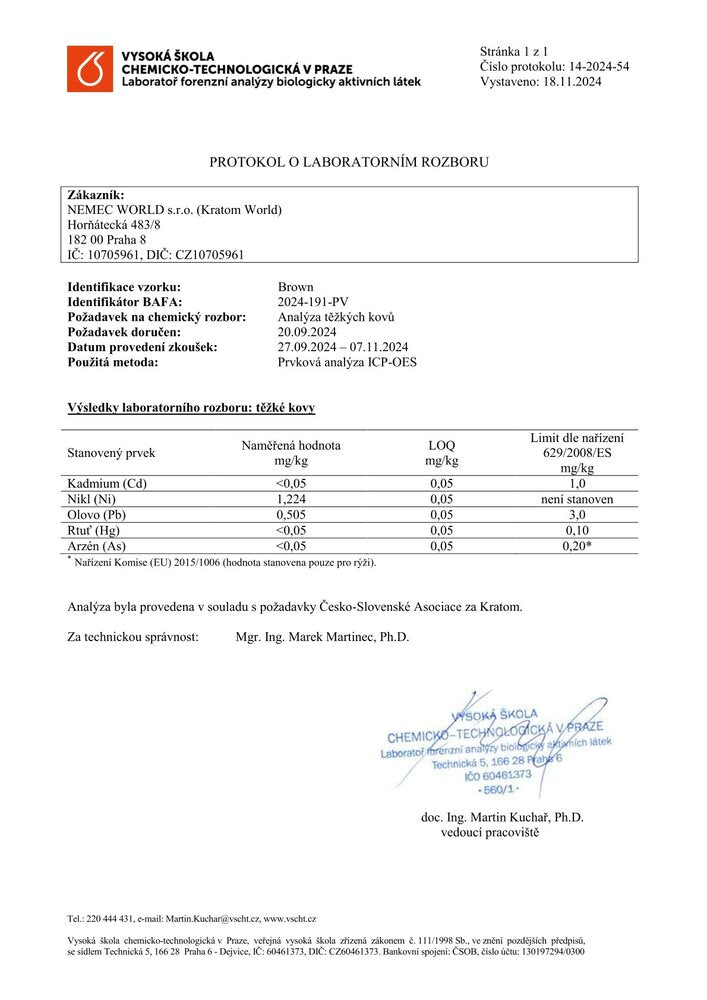 kratom világ laboratóriumi tesztek nehézfémek kratom tesztek kratom eladás magyarországi kratom tesztelt laboratórium által tesztelt kratom brown kratom