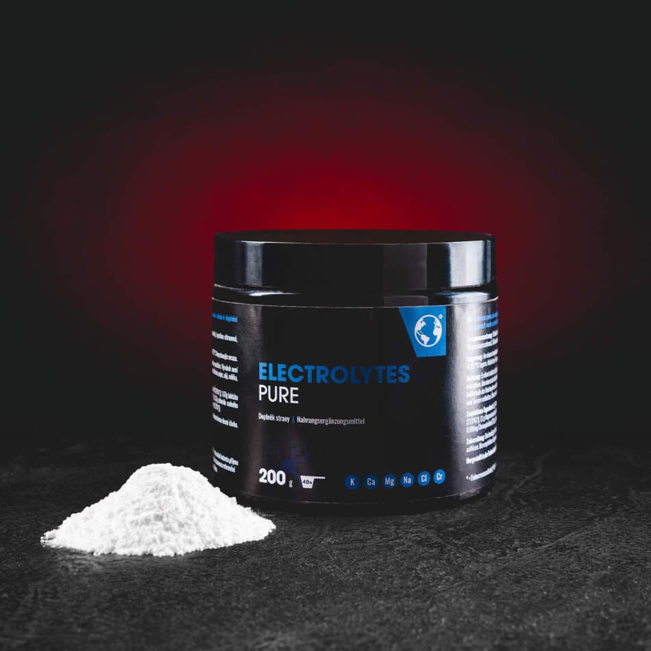 Electrolytes Pure 200 g elektrolitok cukor és édesítőszerek nélkül sport étrend-kiegészítő