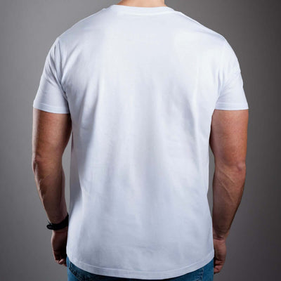 Kratom World férfi póló „Kratom Verified” motívummal – eredeti merch kratomkedvelők és a Kratom World márka rajongói számára, stílusos streetwear design hangsúlyos nyomattal, kényelmes póló mindennapi viseletre, ideális városba, eseményekre vagy gyűjtői darabként a kratom közösség számára, hátoldal