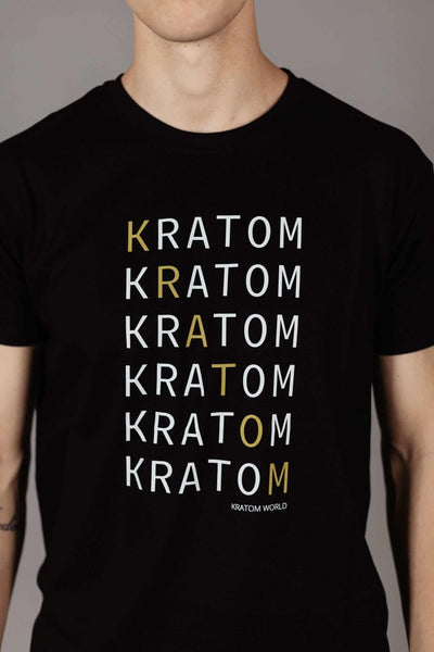 Kratom World tričko Kratom detail trika